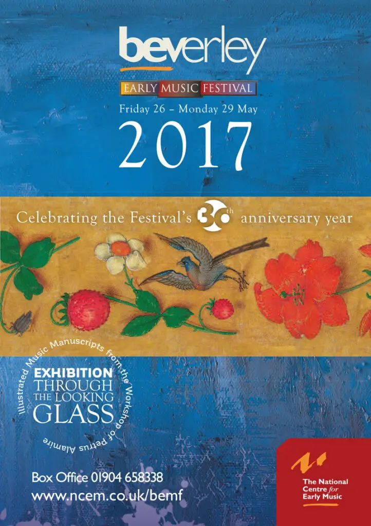 Beverley and Eats Riding Early Music Festival 2017
