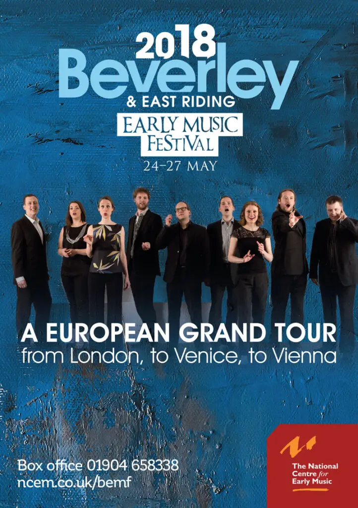 Beverley and Eats Riding Early Music Festival 2018