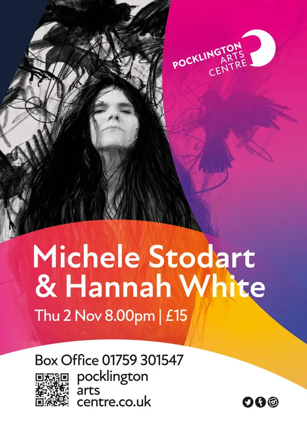 Pocklington Arts Centre Poster Michele Stodart & Hannah White