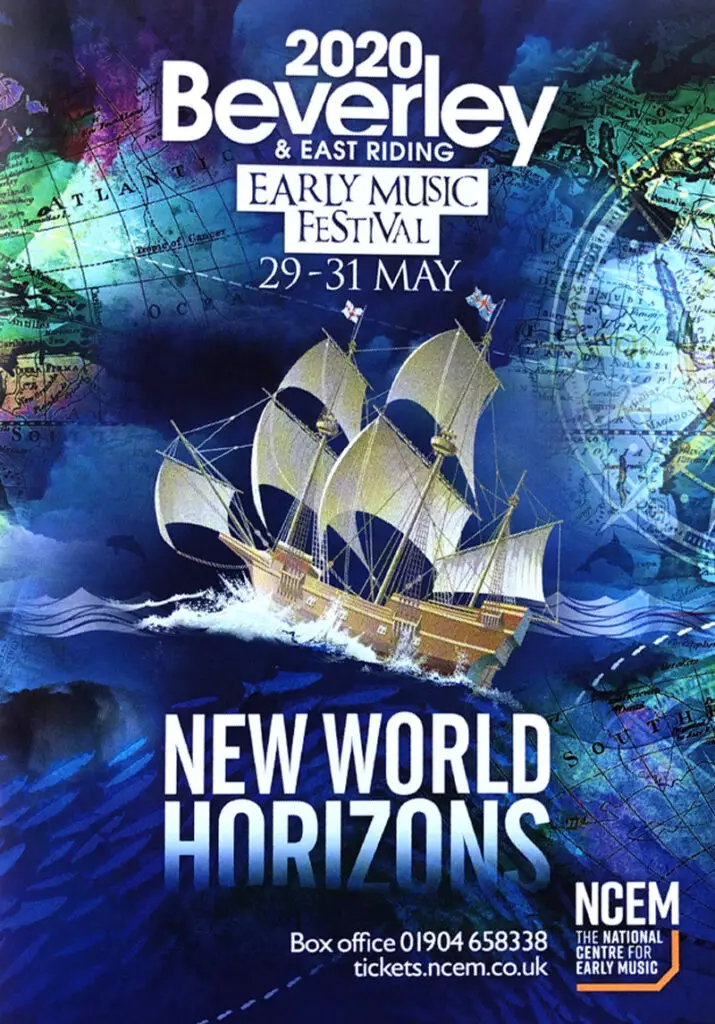 Beverley and Eats Riding Early Music Festival 2020