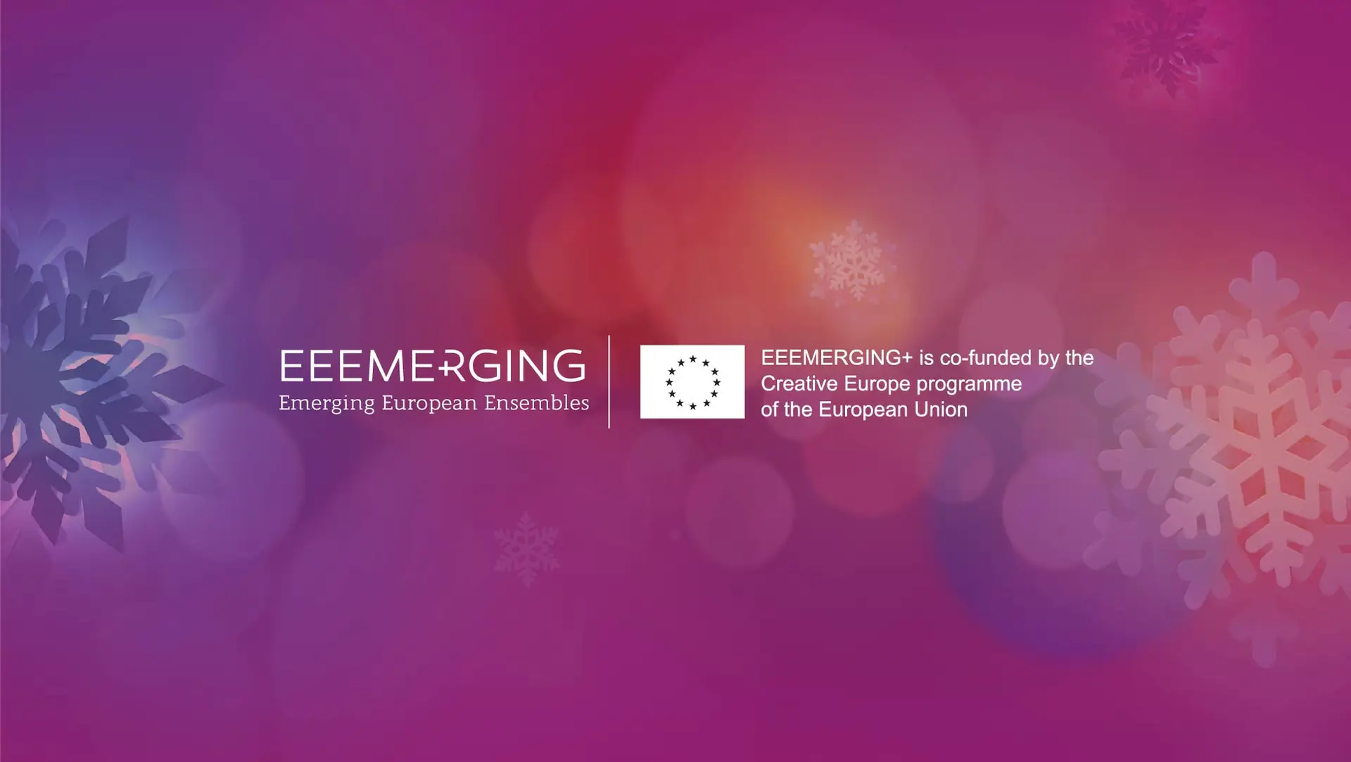 York Early Music Christmas Festival 2021 Screen Titles design