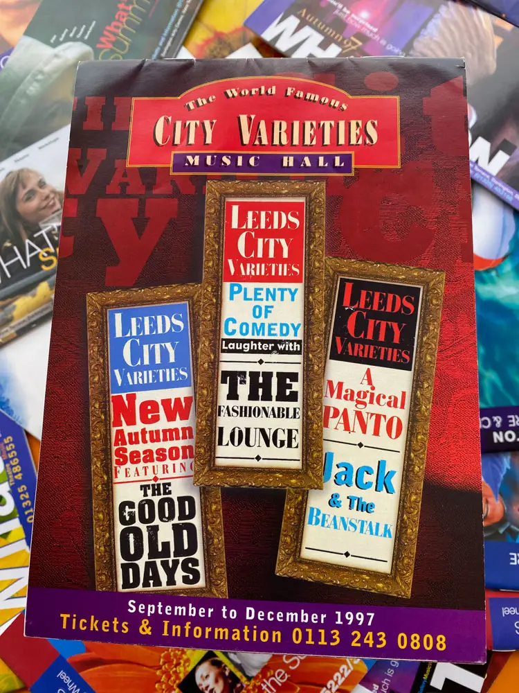 Leeds City Varieties Brochure
