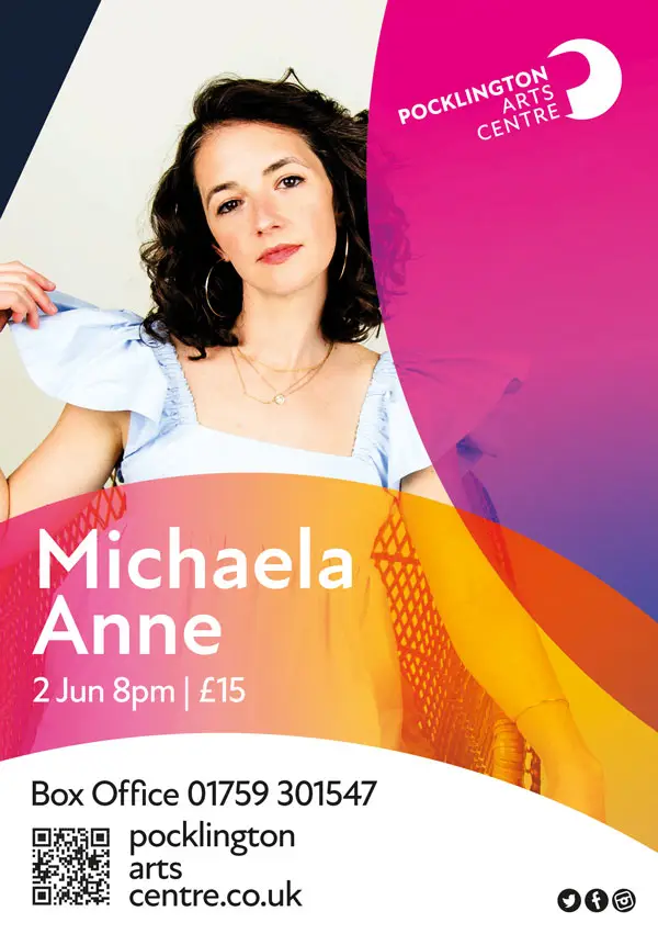 Pocklington Arts Centre Poster Michaela Anne