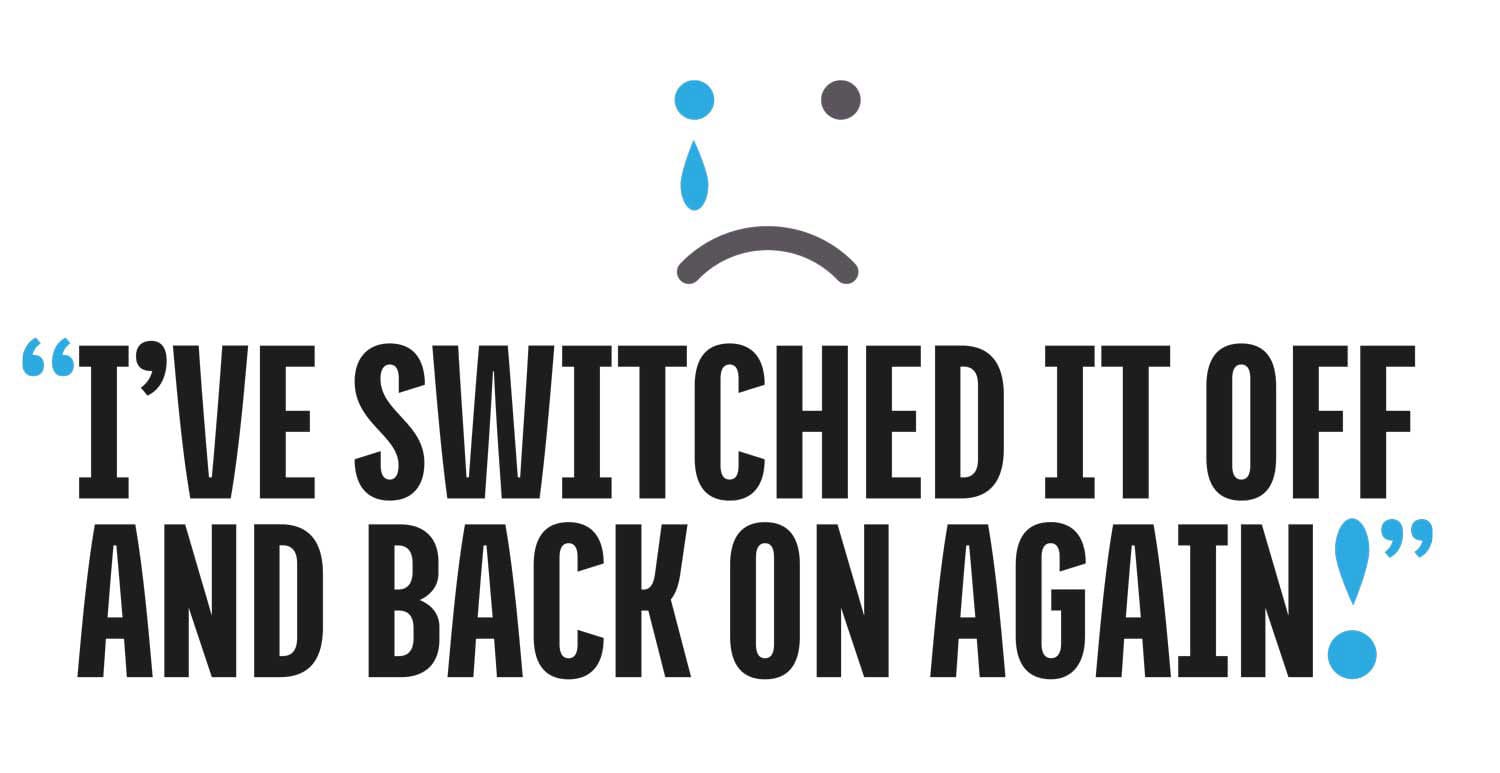 I've switched it off and back on again :(