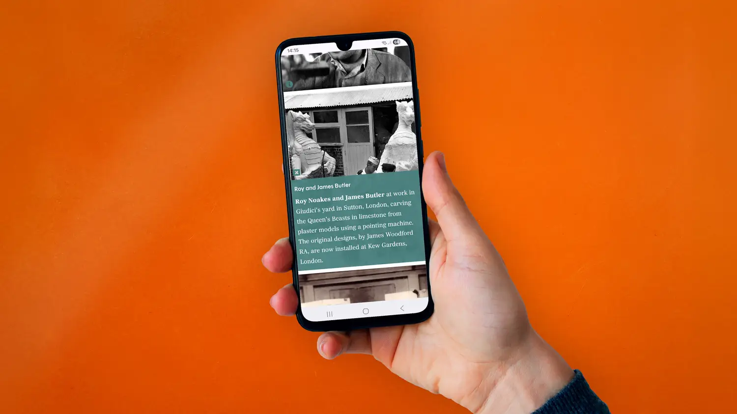 Roy Noakes Mobile website