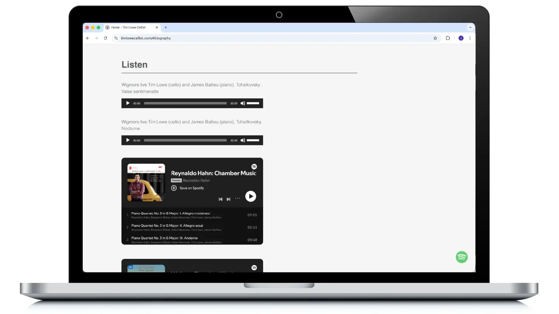 Tim Lowe Website