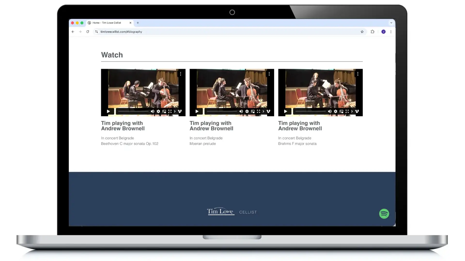 Tim Lowe Website