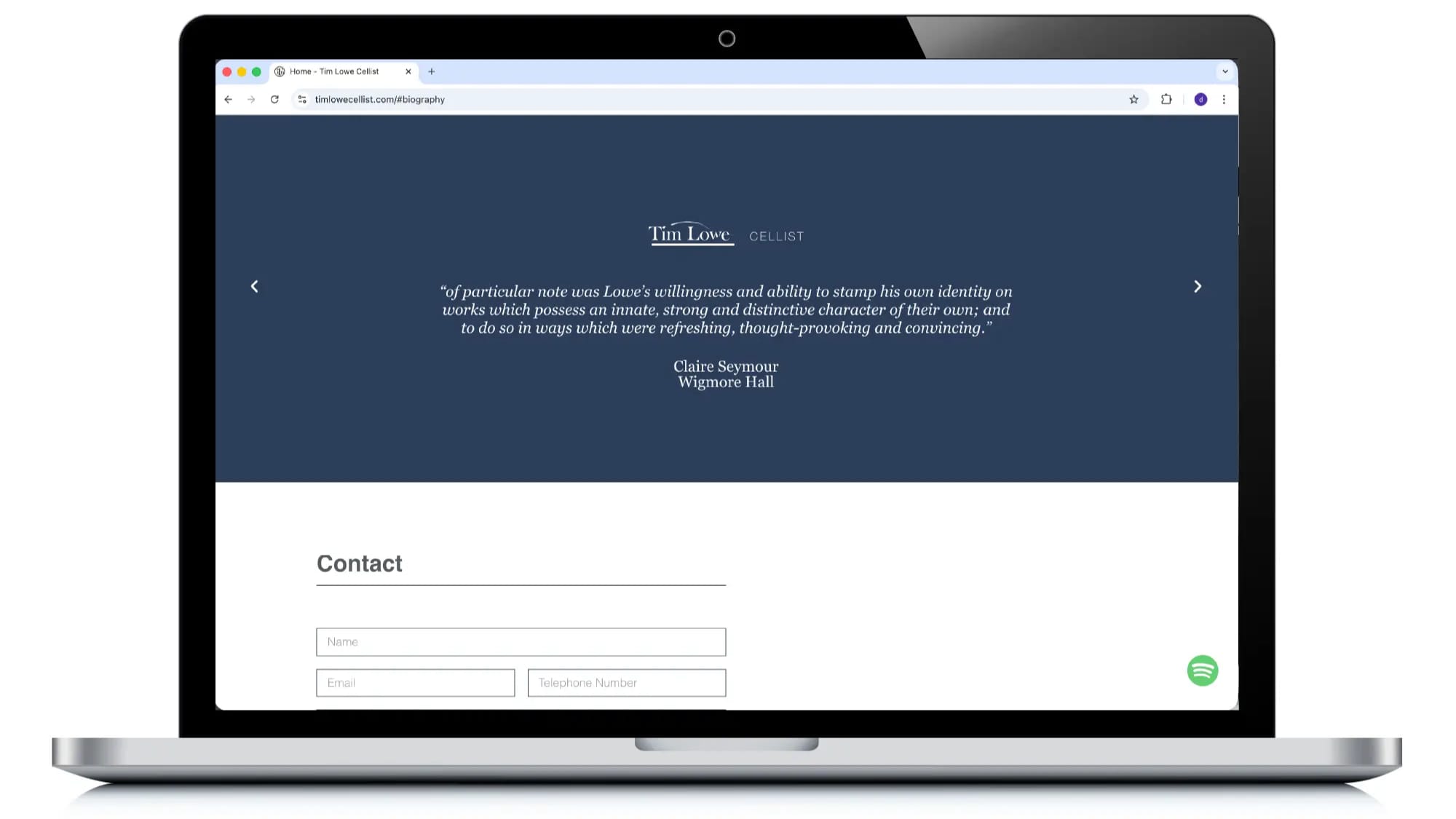 Tim Lowe Website