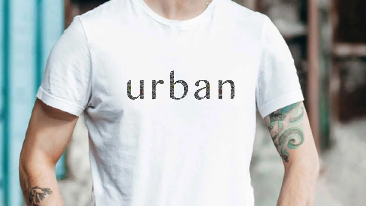 Urban T-shirt white