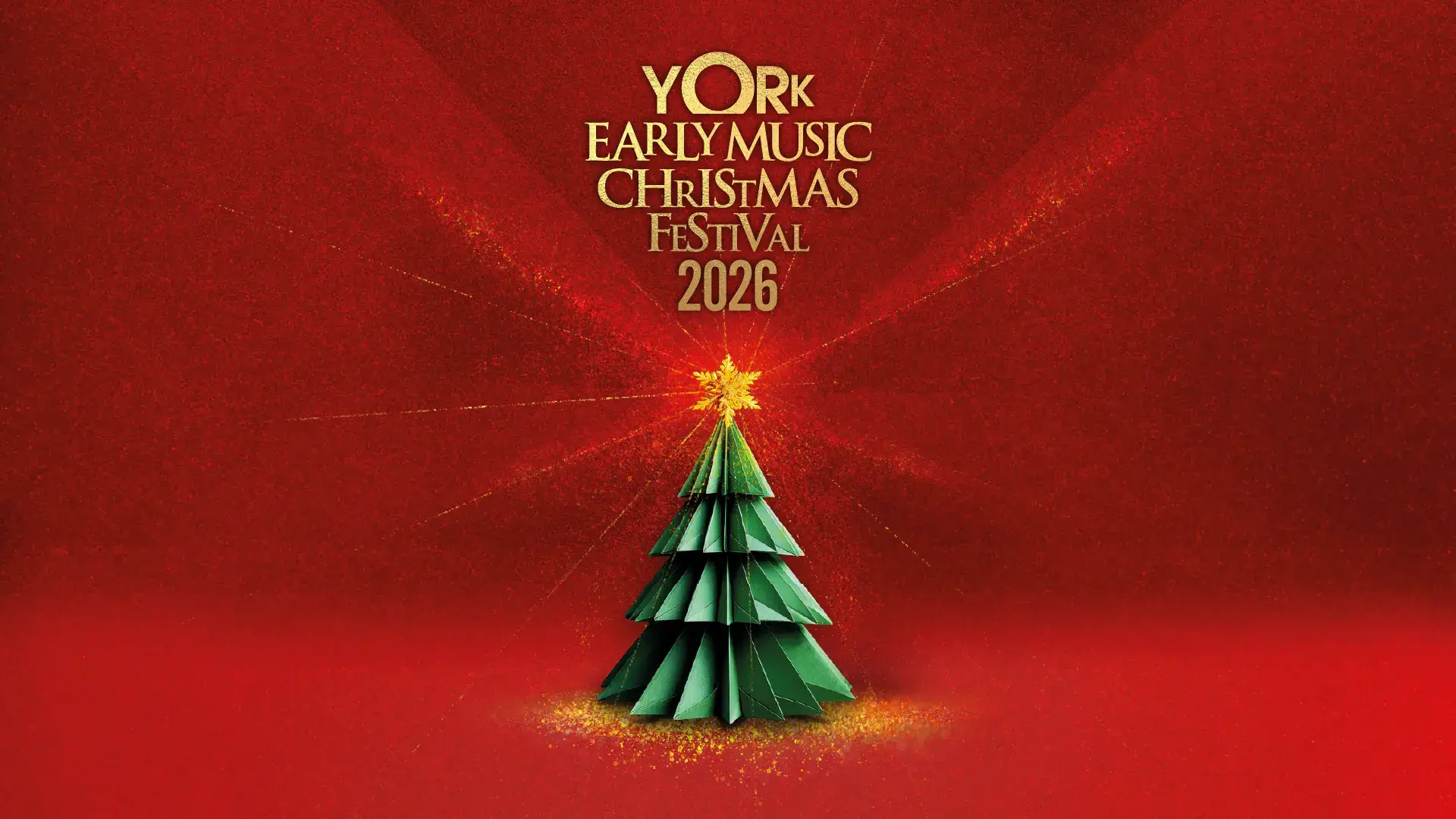 York Early Music Christmas Festival 2026 identity