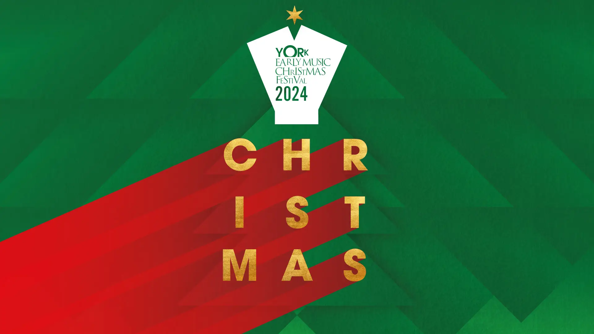 York Early Music Christmas Festival 2024 Identity design