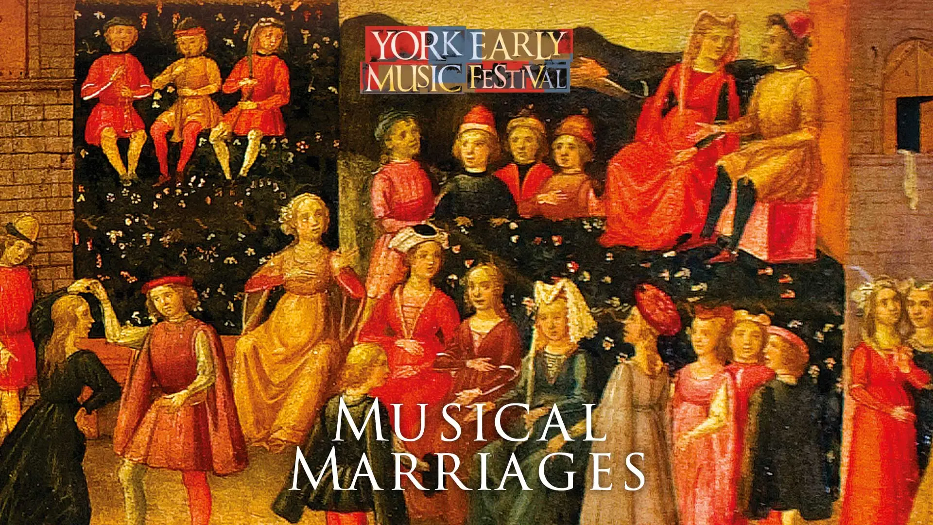 York Early Music Festival 2010 Musical Marriages identity design