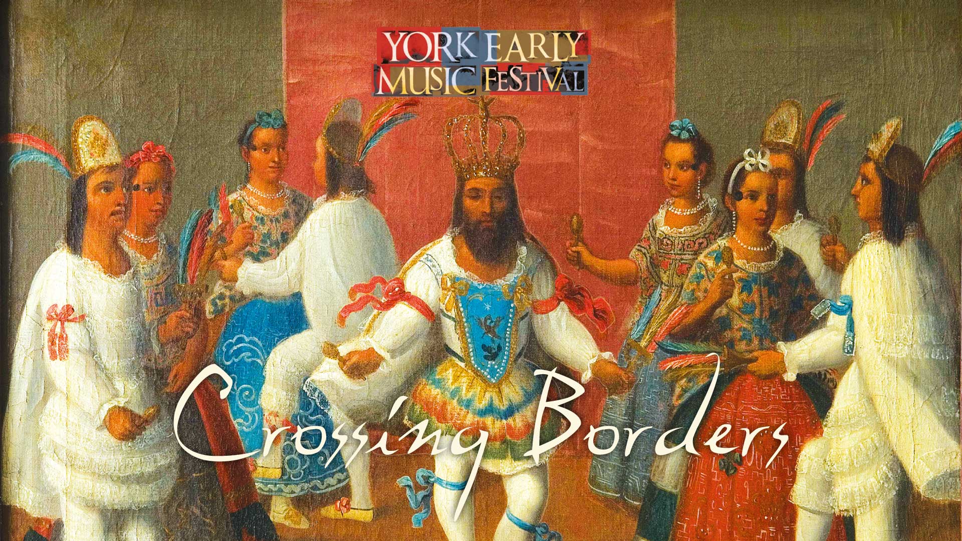 York Early Music Festival 2012 Crossing Borders identity design