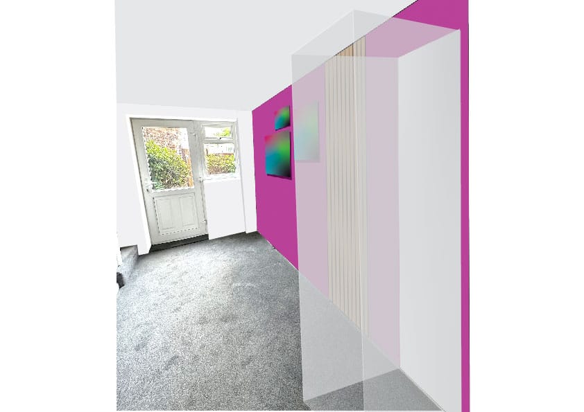 Your Hearing Consultants interior signage drawing