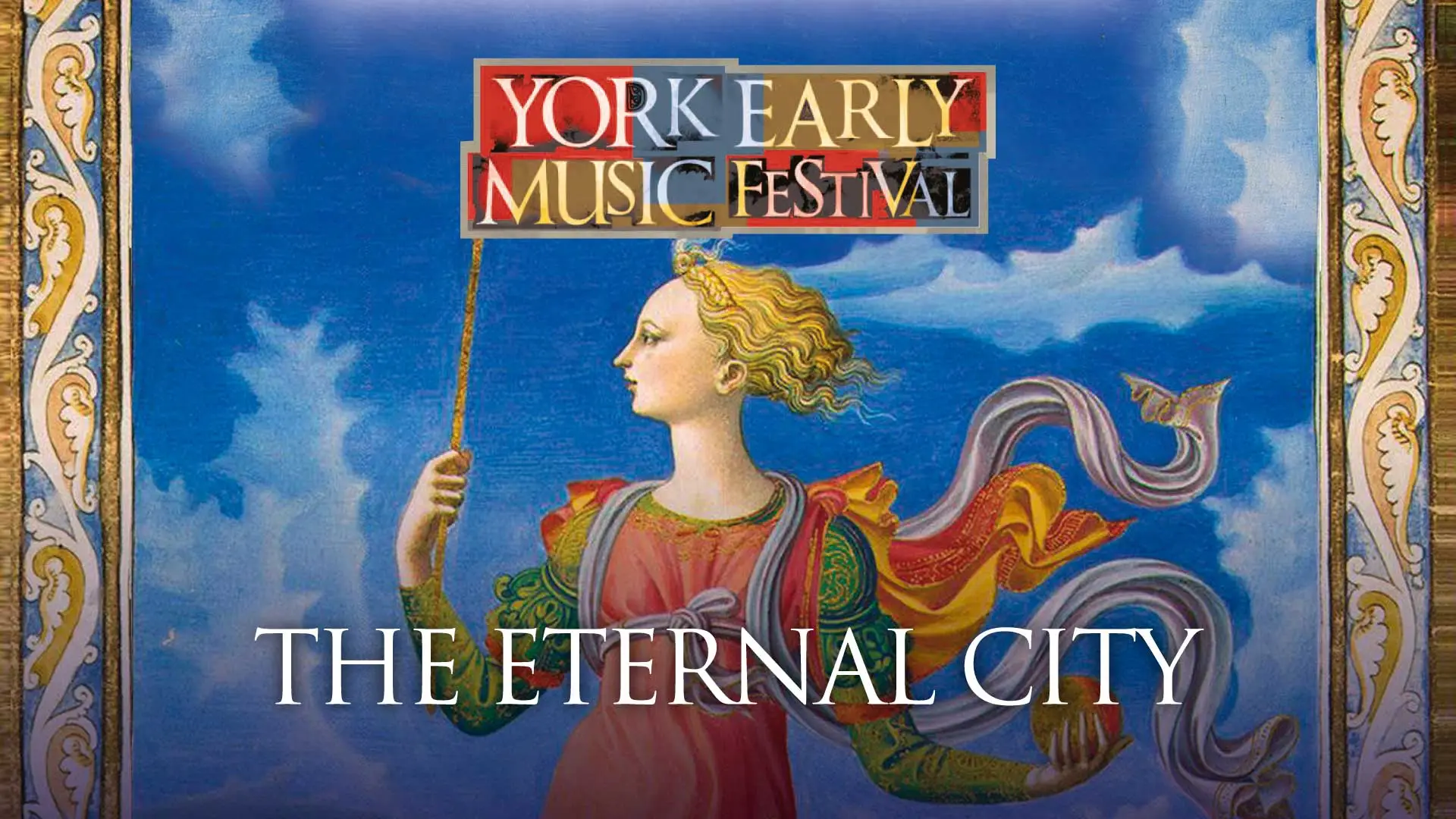 York Early Music Festival 2013 The Eternal City identity design