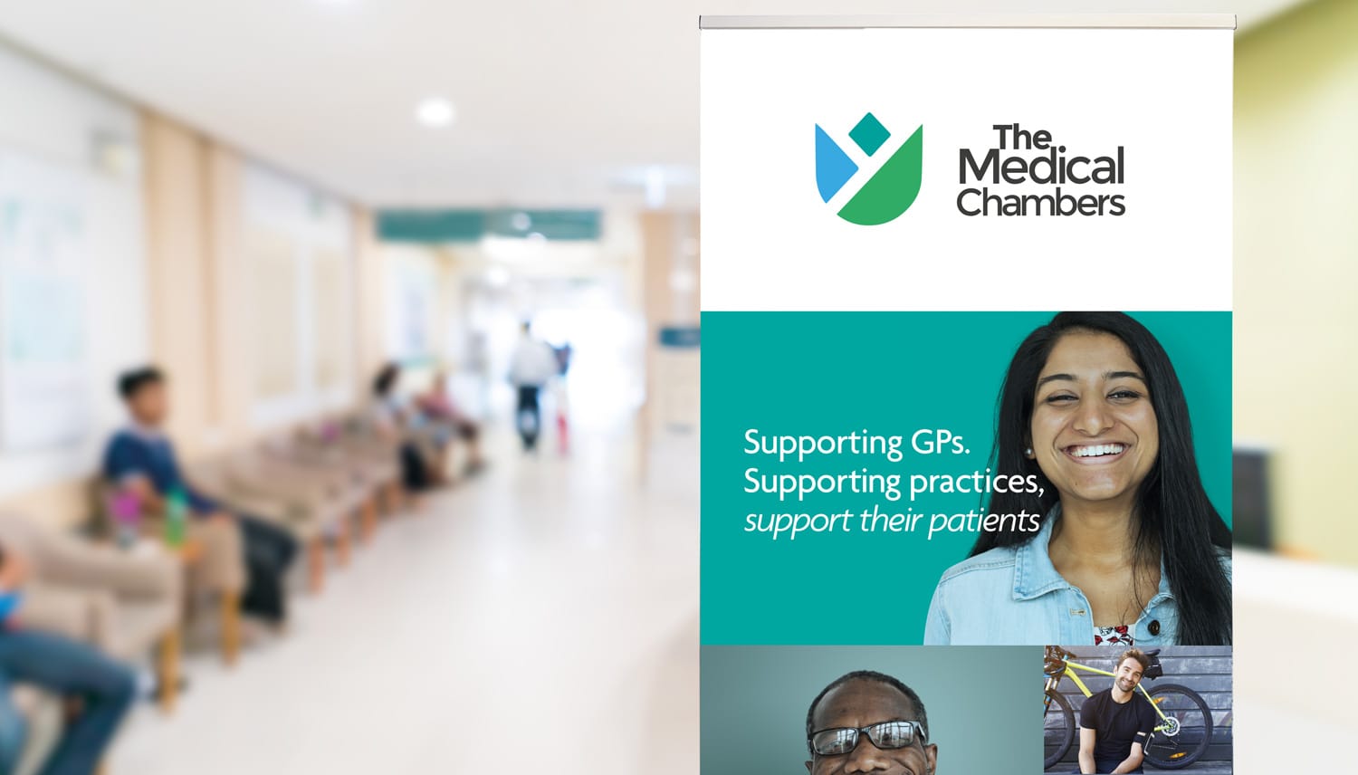 The Medical Chambers Roller Banner Design