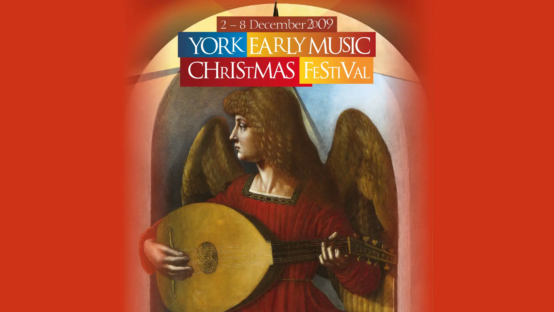 York Early Music Christmas Festival 2009 identity design