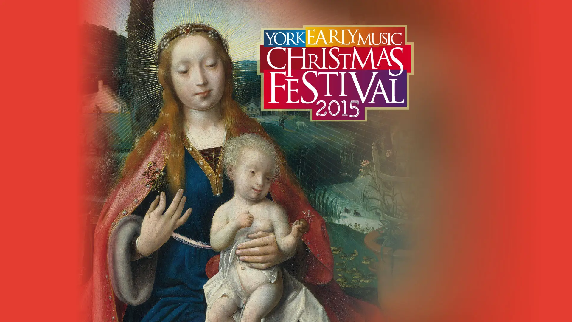 York Early Music Christmas Festival 2015 Identity design