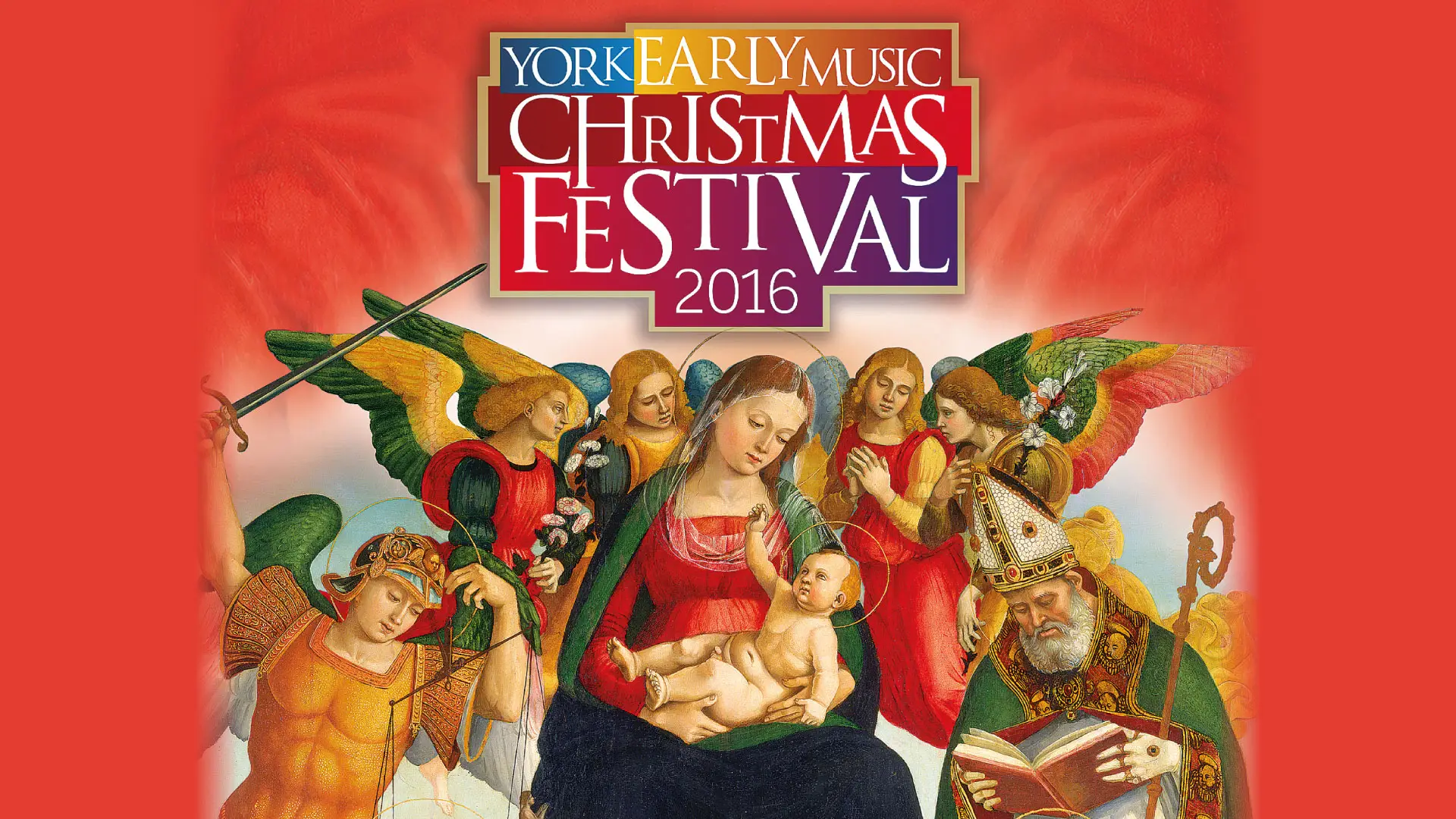 York Early Music Christmas Festival 2016 Identity design