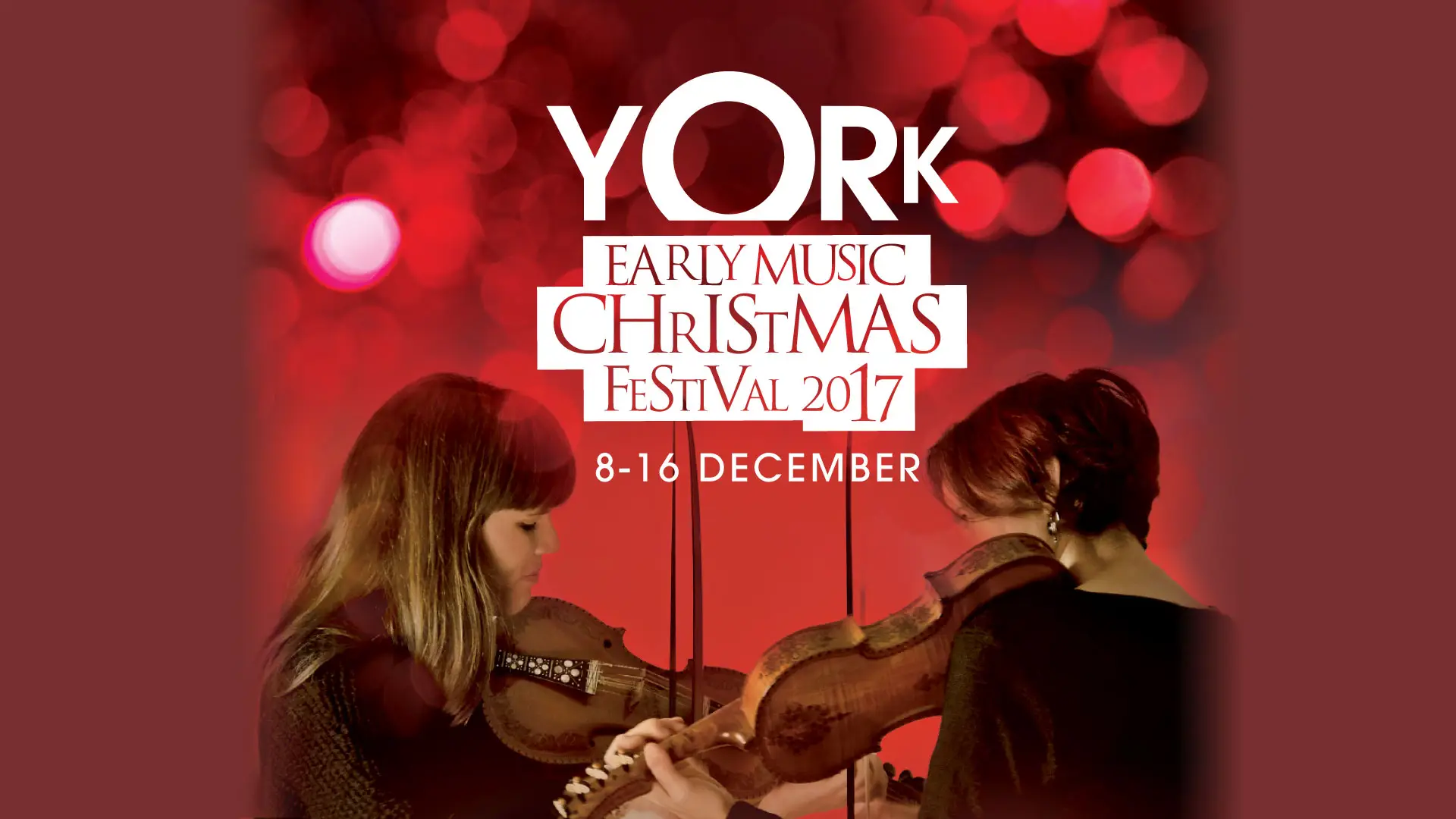 York Early Music Christmas Festival 2017 identity design