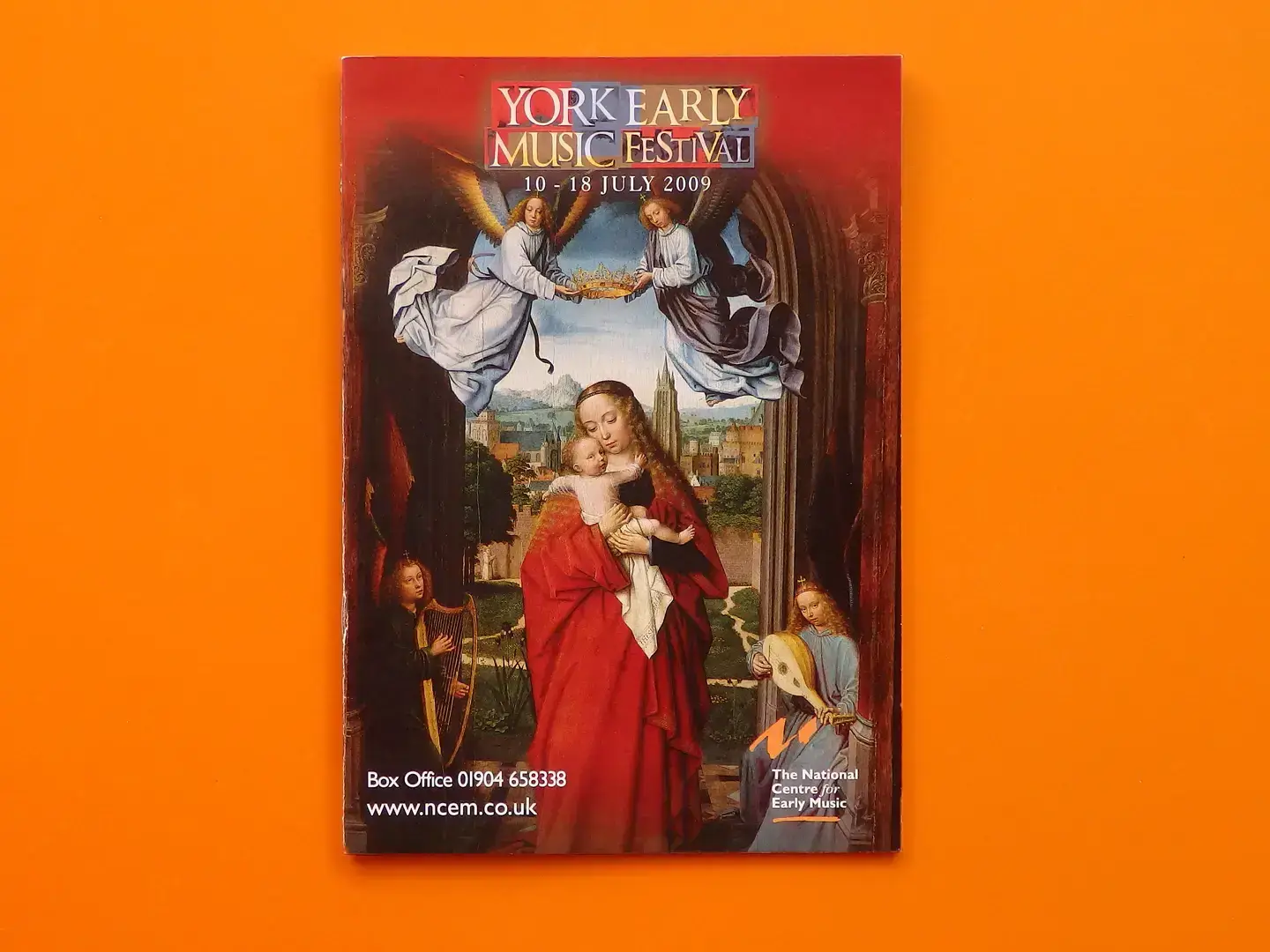 York Early Music Festival Brochure design 2009