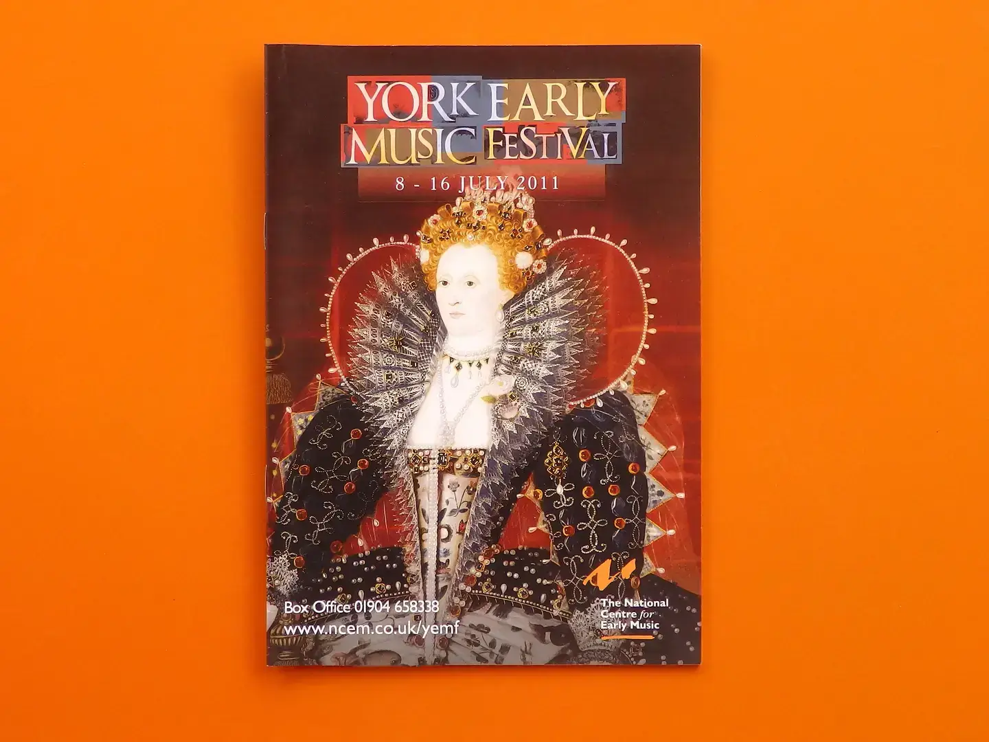York Early Music Festival Brochure design 2011
