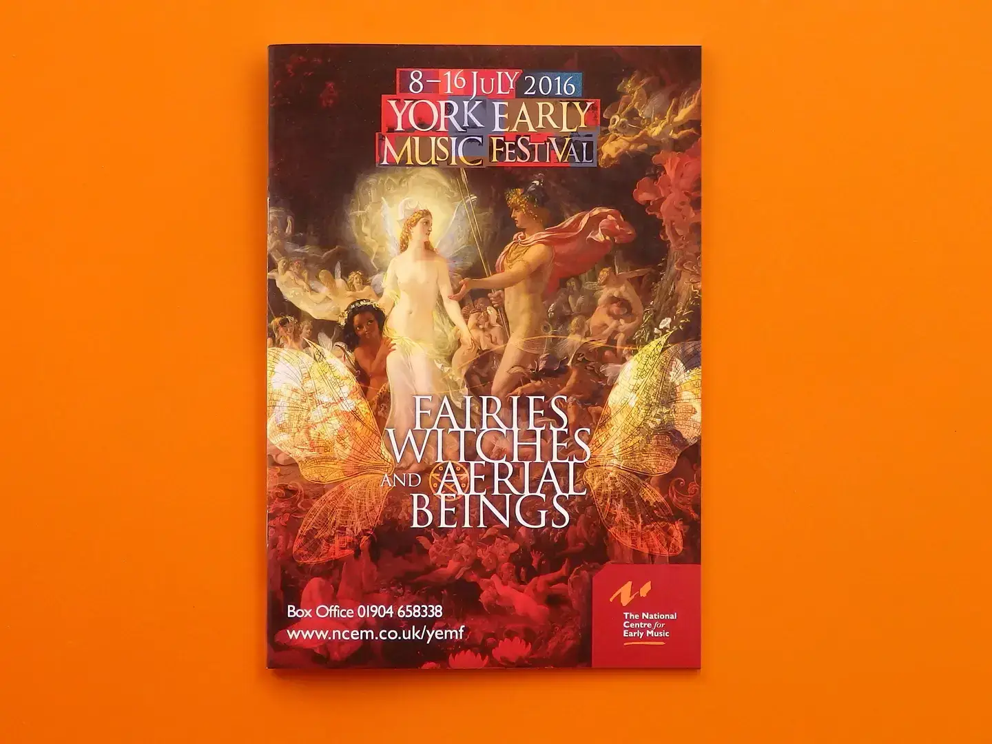 York Early Music Festival Brochure design 2016