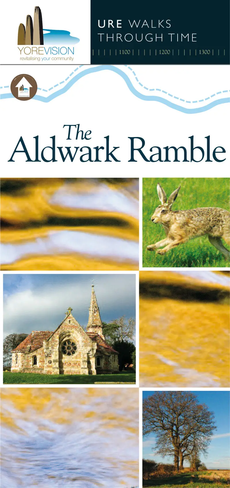 The Aldwark Ramble Interpretation Leaflet Design