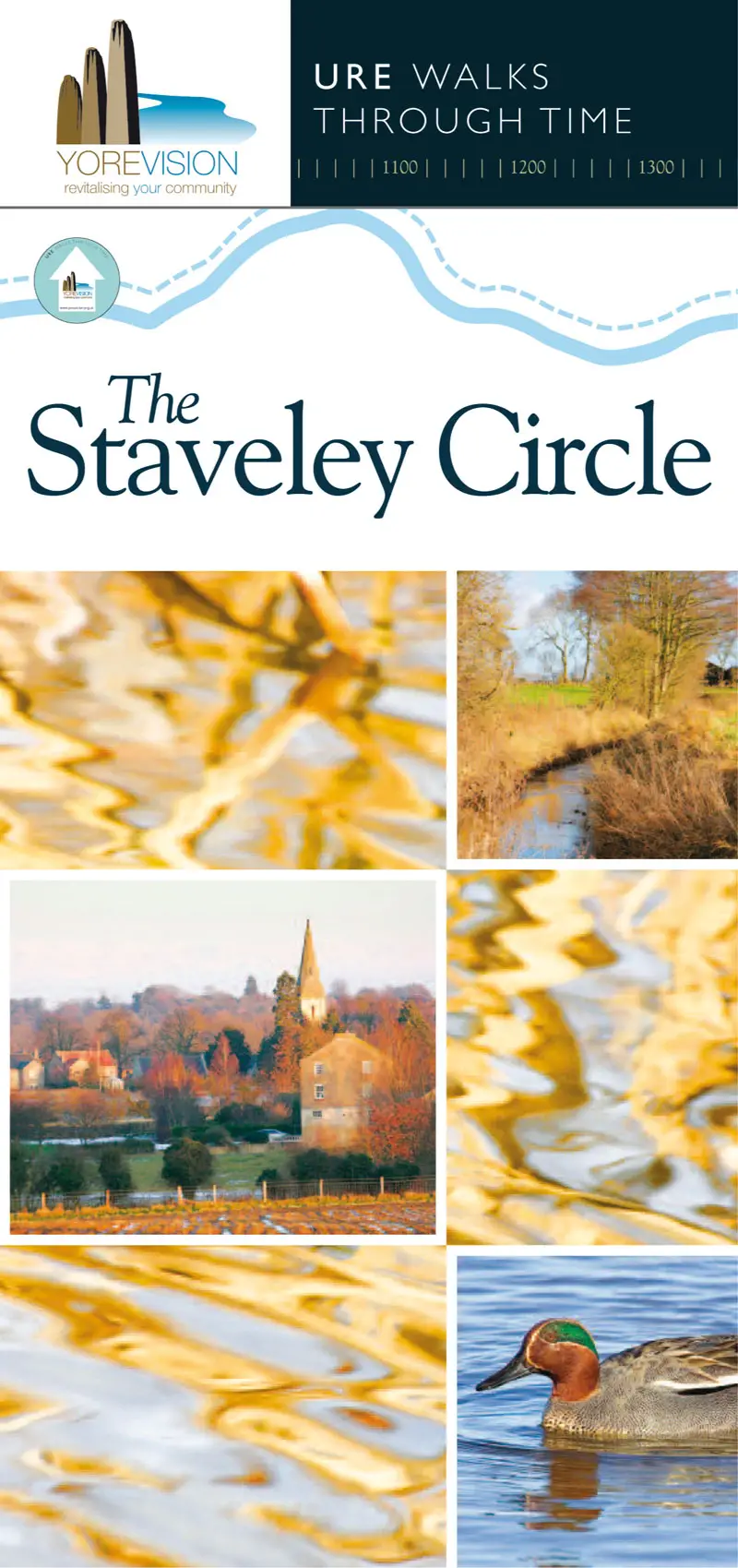 The Staveley Circle Interpretation Leaflet Design