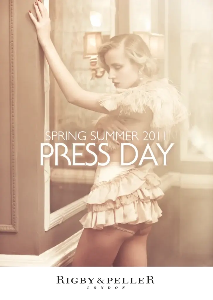 R&P Press Day A6 flyer design