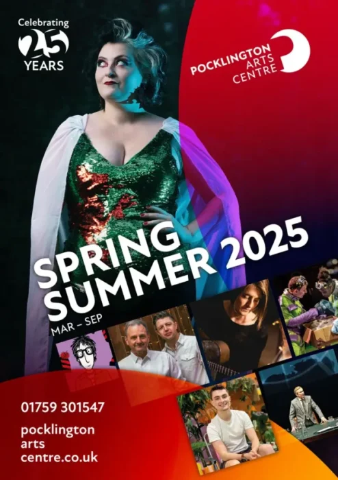 Pocklington Arts Centre Brochure Spring/Summer 2025